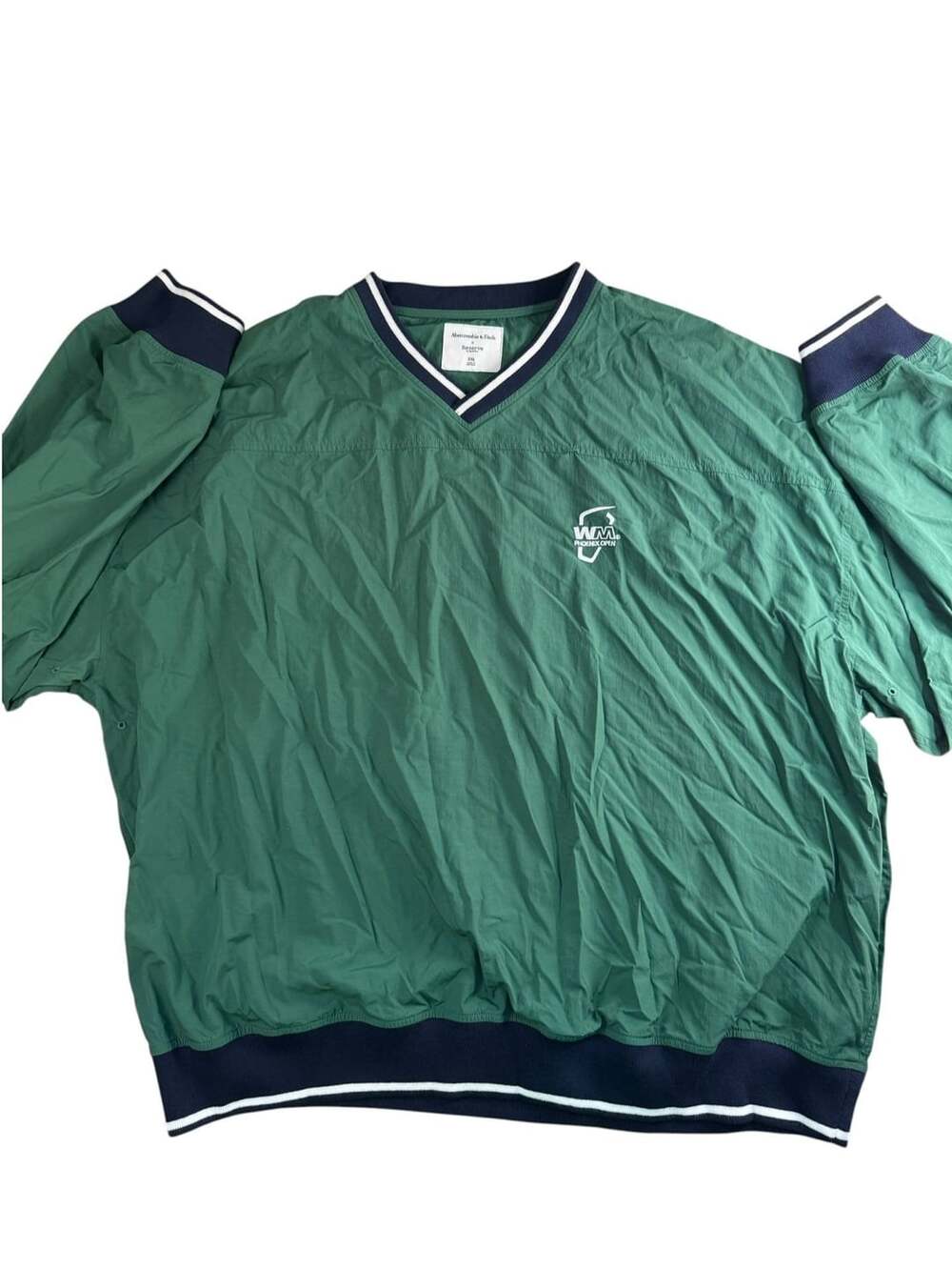 Abercrombie & Fitch x Reserve WM Phoenix Open Pullover Jacket XXL Green